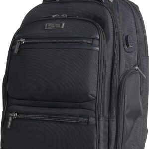 Alternative view of Kenneth Cole Reaction ProTec Travel Business Backpack 17" Laptop Computer TSA Checkpoint-Friendly Bookbag With USB Port, Black